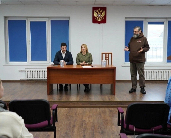 Мария Тарасова встретились с рабочим коллективом МУП "Межрайонный Щелковский водоканал"