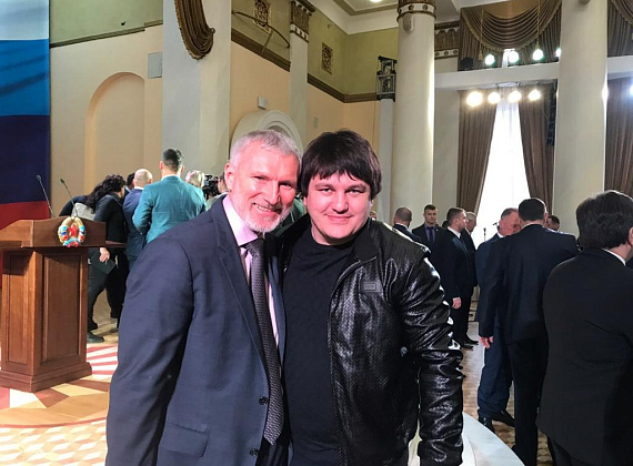 Алексей Журавлев посетил инаугурацию Главы ЛНР Леонида Пасечника, 21.11.2018