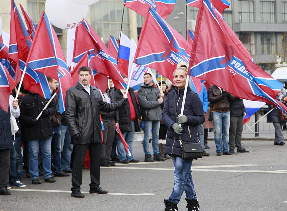 Партия "РОДИНА" приняла участие в шествии и митинге "Мы едины!", 04.11.2015