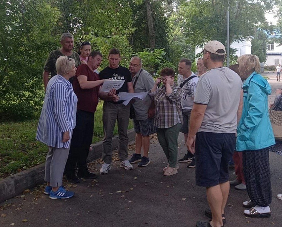 Соратники по партии приехали поддержать кандидатов в депутаты в совет города Щёлково