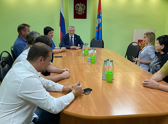 Рабочий визит Алексея Журавлева в Тамбов (08.09.2020)