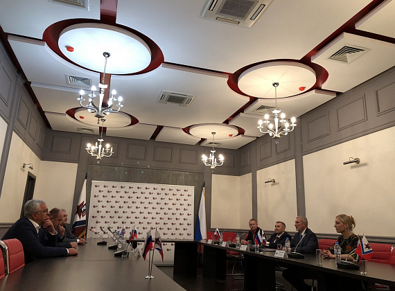 Рабочая встреча руководства партии "РОДИНА" с лидерами Демократического фронта Черногории, 18.10.2018
