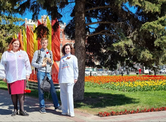 Алексей Журавлев поздравил жителей Тамбовской области с праздником Великой Победы, 06.05.2022