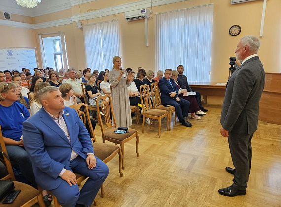 Визит Алексея Журавлева в Брянскую область, 05.09.2024