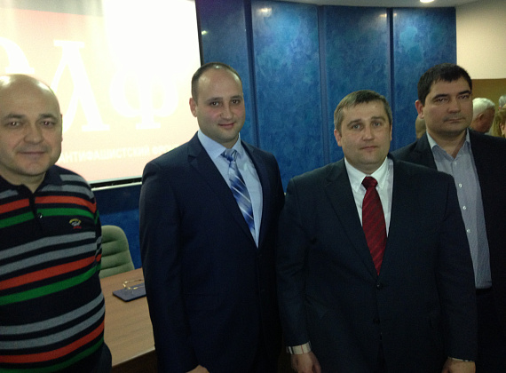 В Одессе создан "Славянский антифашистский фронт", 8 февраля 2014 г.