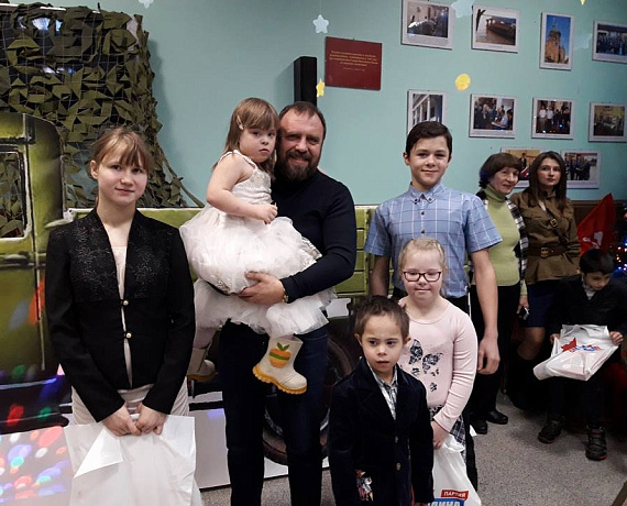 "РОДИНА" провела "Фронтовую елку" для детей Истринского района Подмосковья