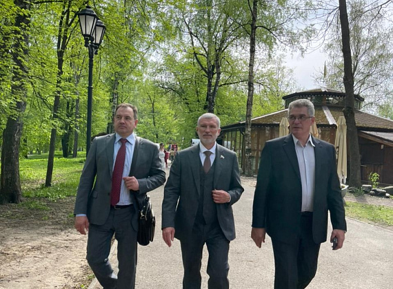 Рабочий визит Алексея Журавлева в Новгородскую область, 17.05.2021