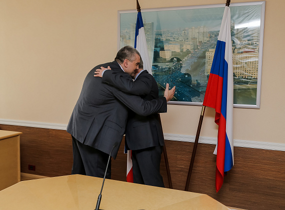 Алексей Журавлёв награждён орденом Республики Крым "За верность долгу", 08.04.2015