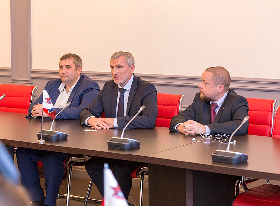 Встреча Алексея Журавлёва с руководством сербской партии "Двери", 02.10.2015