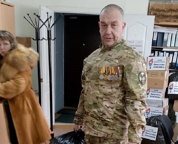 Новосибирская "РОДИНА" организовала встречу волонтеров с участником СВО