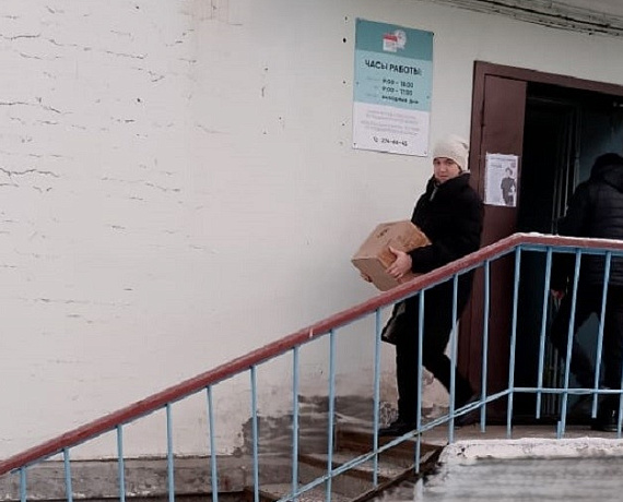 Гумпомощь, которую собрали в Клубе избирателей Вячеслава Илюхина, передана для воинов 39-й гвардейской дивизии