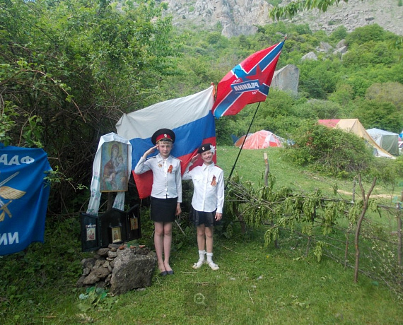 Крымские казаки поблагодарили "РОДИНУ" за участие в организации игр "Казачьи забавы"