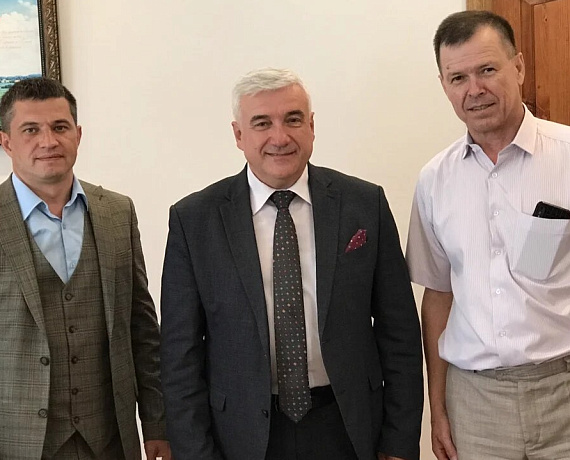 Любомир Радинович провел рабочую встречу с главой администрации Грибановского района