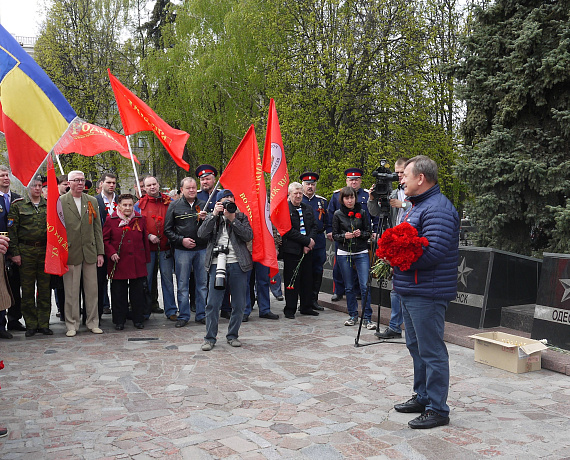 Тульская "РОДИНА" почтила память погибших в Одессе