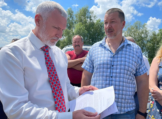 Рабочий визит Алексея Журавлева в Курскую область, 15.06.2021