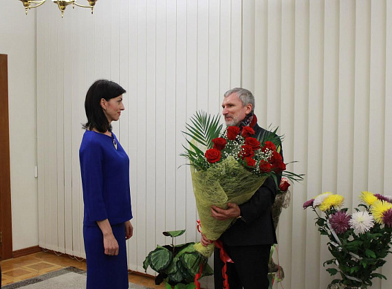 Встреча Алексея Журавлёва с Председателем Правительства ПМР Татьяной Туранской, 20.11.2014