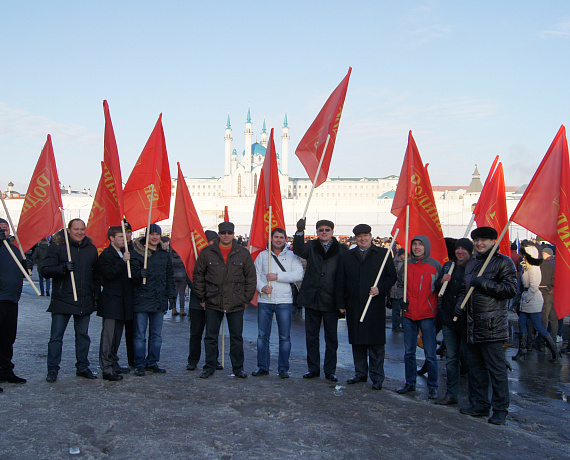 Родинцы Татарстана приняли участие в митинге-поддержке русских и татар на Украине