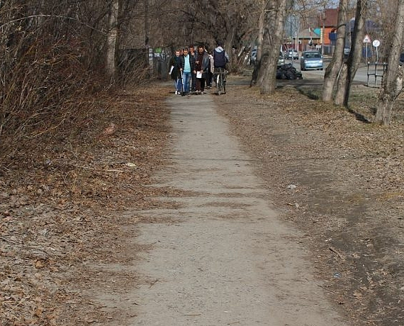 По наказам избирателей депутатам от "РОДИНЫ" в Новосибирске обустроят тротуары