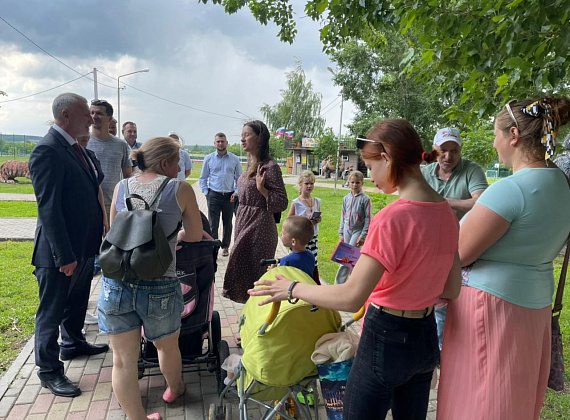 Рабочий визит Алексея Журавлева в Липецкую область, 12.06.2021