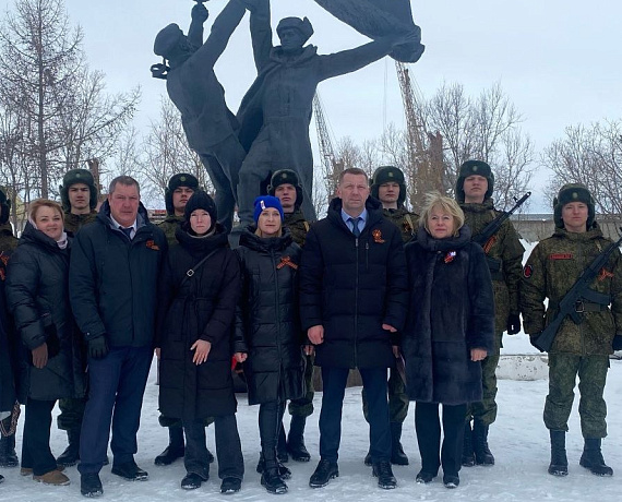 Андрей Ружников выступил на торжественном митинге, посвященном Дню Победы