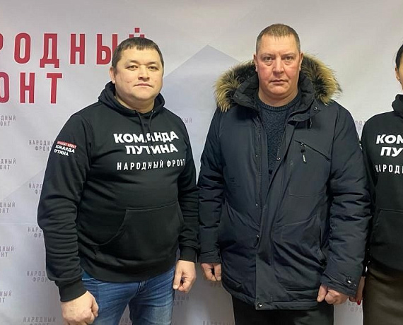 Андрей Ружников поставил свою подпись в поддержку выдвижения Владимира Путина кандидатом в Президенты
