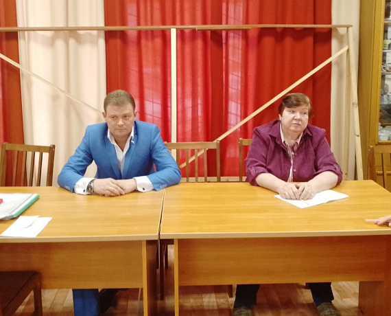 Павел Пронин встретился с ветеранами-железнодорожниками
