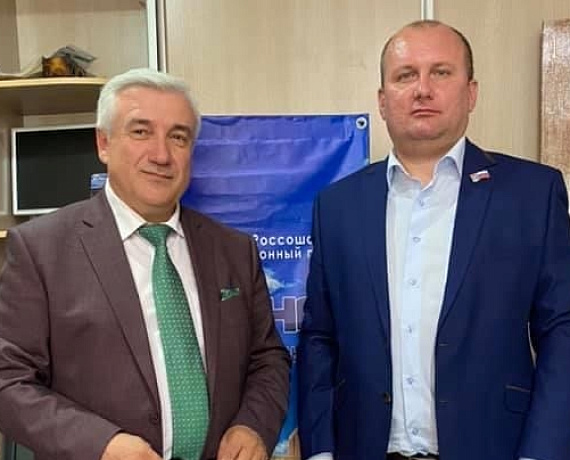Любомир Радинович провел рабочее совещание с руководителем партячейки в Россоши