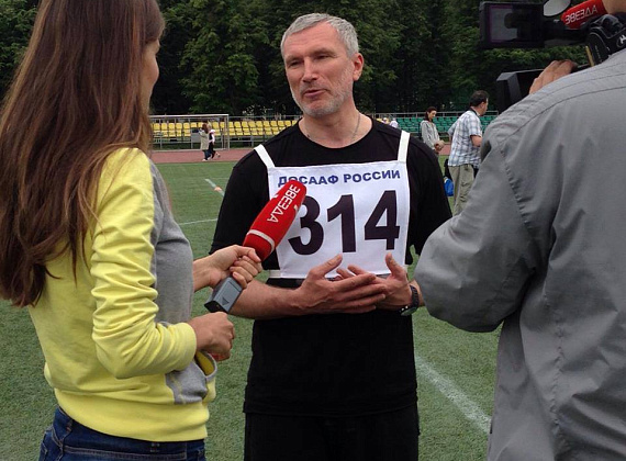 Алексей Журавлёв сдаёт нормы ГТО, 20.06.2015