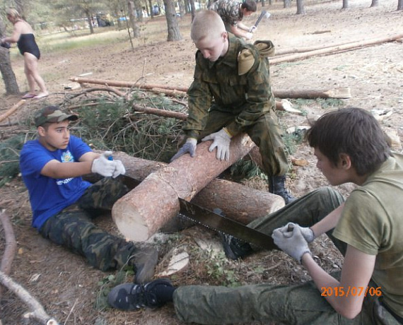 Столичные соратники "РОДИНЫ" организовали военно-спортивный лагерь на Селигере