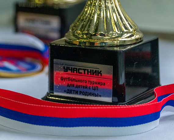 При поддержке Сергея Смышляева прошел футбольный турнир для детей с церебральным параличом "Дети Родины"
