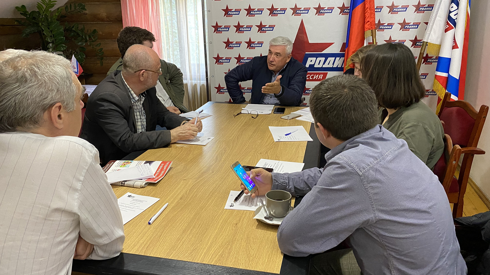 Любомир Радинович провел первое после осенних выборов заседание Совета Воронежского регионального отделения "РОДИНЫ"