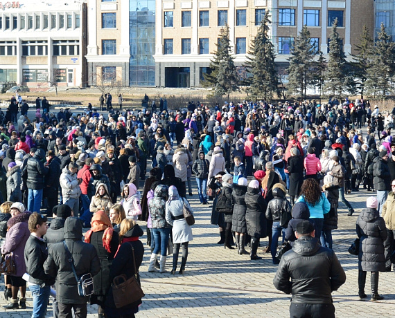 Красноярские партийцы: Слава единому русскому народу!