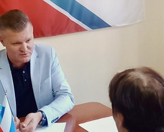В общественной приемной Владимира Сухарева прошел плановый прием граждан