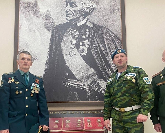 Соратники из Пермской "РОДИНЫ" провели Урок Мужества для суворовцев