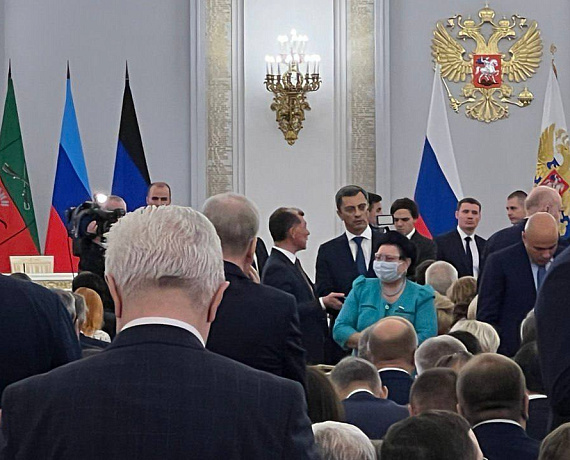 Журавлев принял участие в подписании договоров о вхождении в РФ новых субъектов