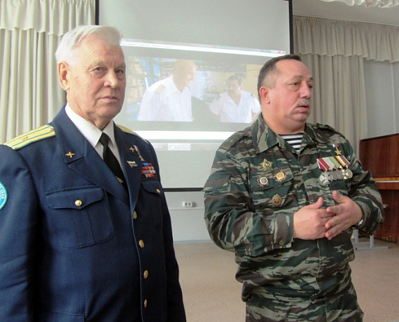 "РОДИНА" Челябинска встретилась с Героями России на факультете военного обучения ЮУрГУ