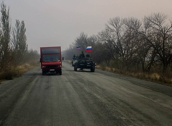 Делегация партии "РОДИНА" в Новороссии, 01.11.2014