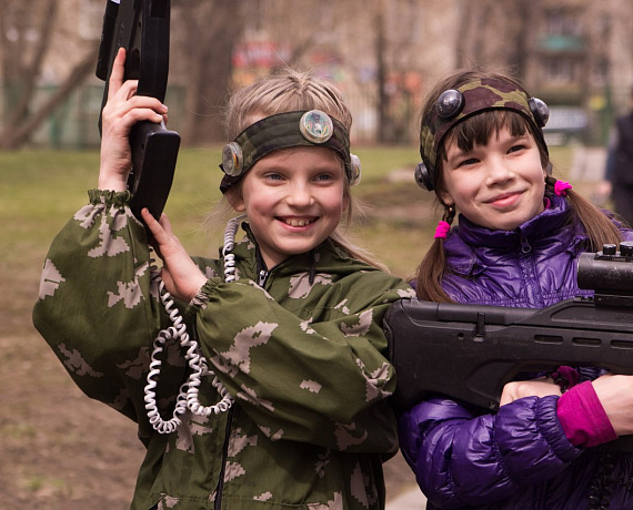 В Москве прошло большое военно-спортивное мероприятие - игра "Наука побеждать"