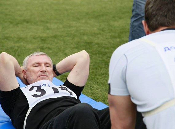 Алексей Журавлёв сдаёт нормы ГТО, 20.06.2015