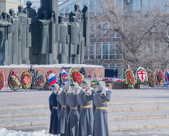 Накануне Дня защитника Отечества воронежская "РОДИНА" почтила память павших