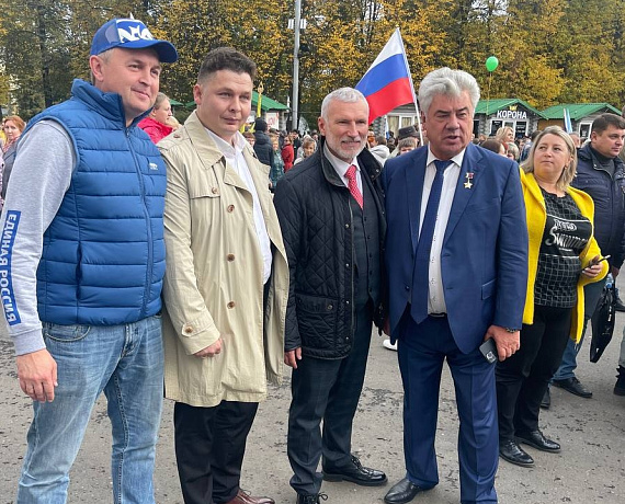 Алексей Журавлев на митинге в Кирове: Один народ, одна страна, одна победа!