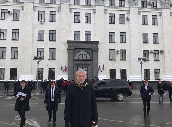 Алексей Журавлев посетил инаугурацию Главы ЛНР Леонида Пасечника, 21.11.2018