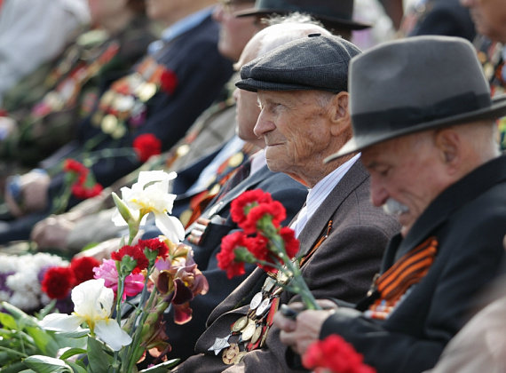 Визит российской делегации во главе с Рогозиным в ПМР, 9 мая 2014 г.