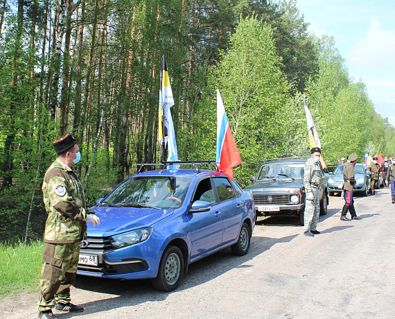 Воронежские и тамбовские соратники провели автопробег памяти