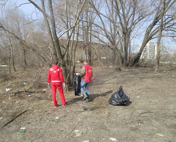 "РОДИНА" организовала субботник в Ульяновске
