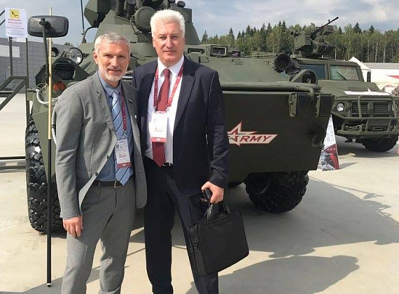 Алексей Журавлев на III Международном военно-техническом форуме "Армия-2017", 22.08.2017