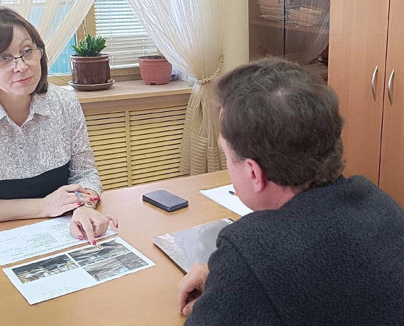 Председатель Тамбовской гордумы, избранный от "РОДИНЫ", провела прием граждан