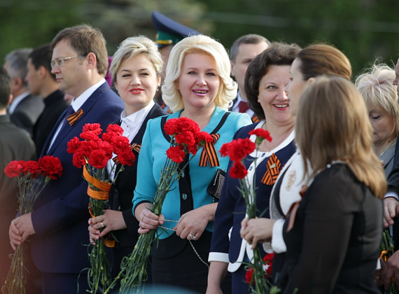 Визит российской делегации во главе с Рогозиным в ПМР, 9 мая 2014 г.