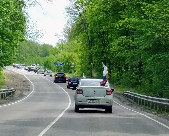 Воронежские и тамбовские соратники провели автопробег памяти