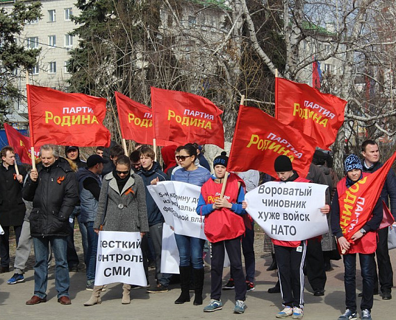Очередной митинг "За Родину!" состоялся в Ульяновской области